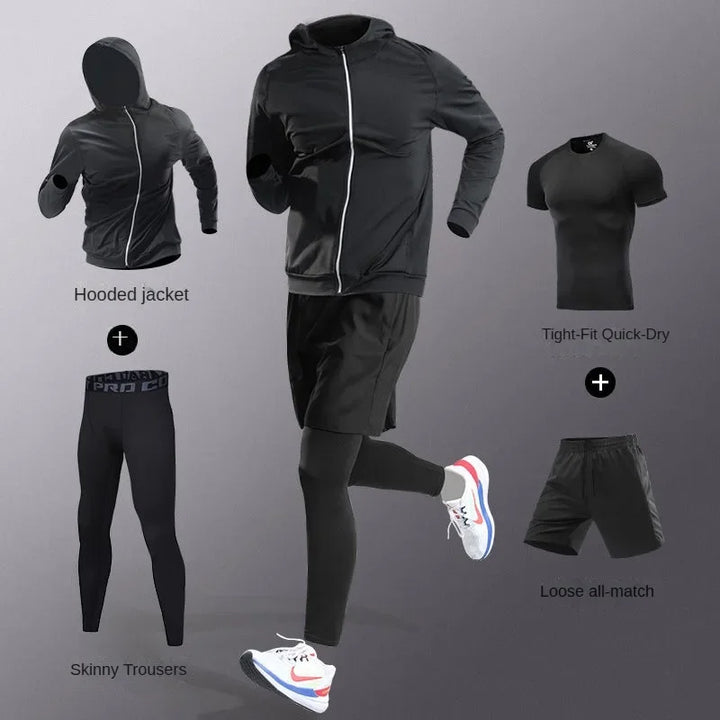 Conjunto Deportivo Hombre — Traje Running 3 a 7 Piezas