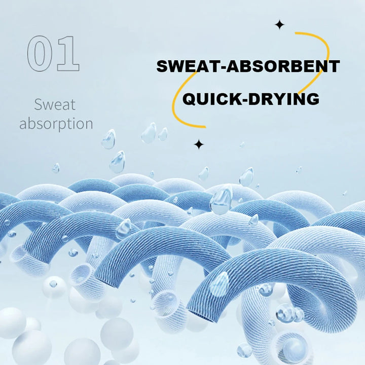 Banda Deportiva Absorbente Unisex — Running y Yoga