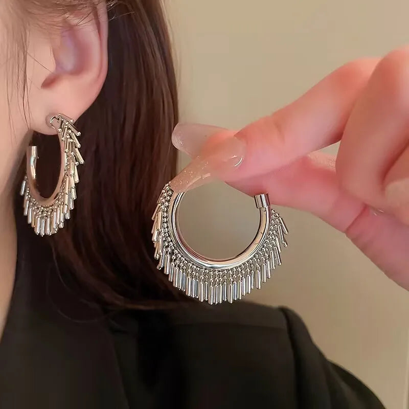 Pendientes Geométricos Circonia Cúbica