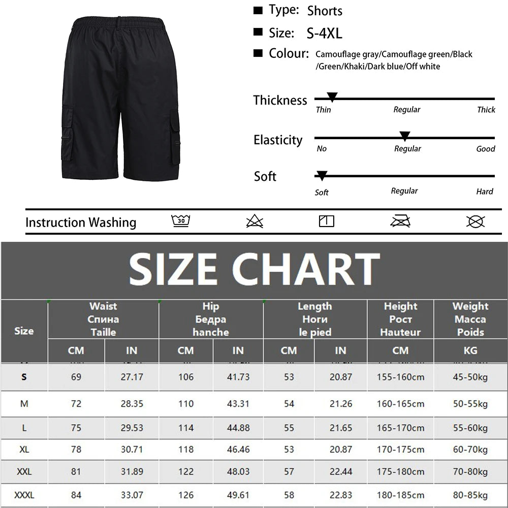 Shorts Camuflaje Hombre — Outdoor &amp; Casual