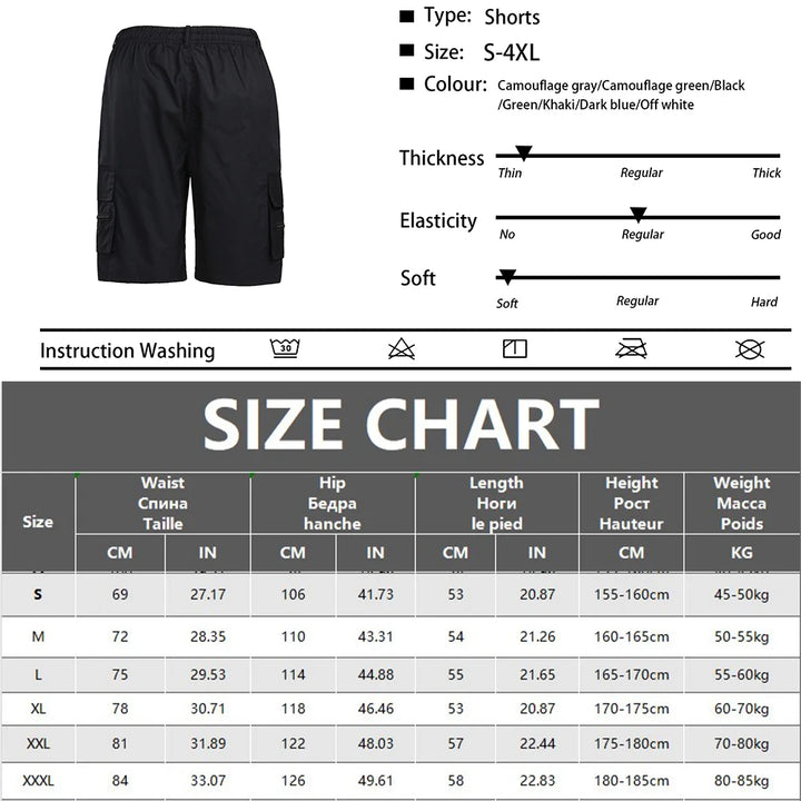 Shorts Camuflaje Hombre — Outdoor &amp; Casual