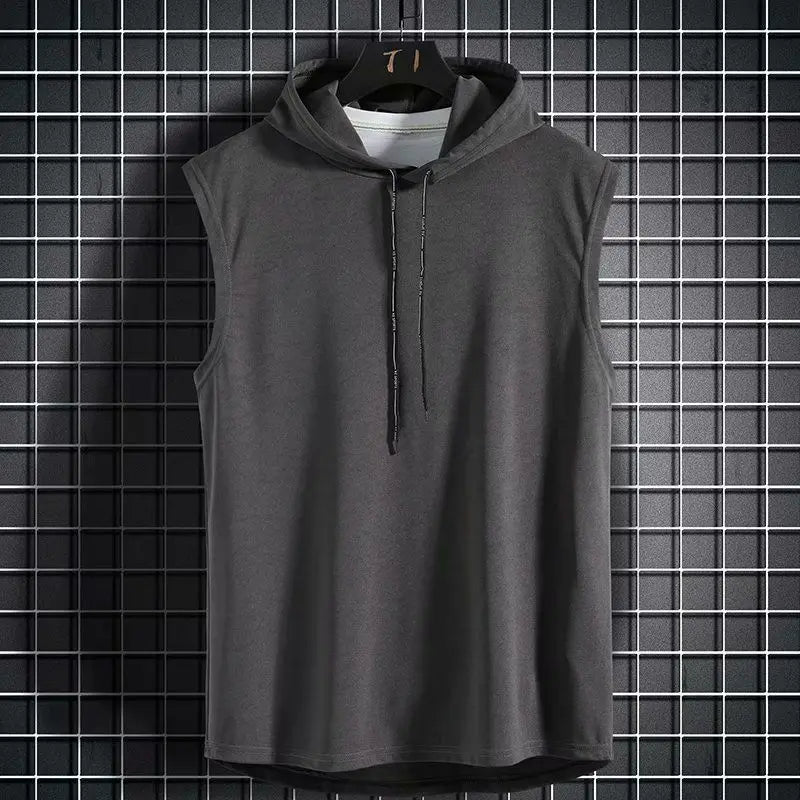 Camiseta Sin Mangas Capucha Hombre — Gym &amp; Fitness