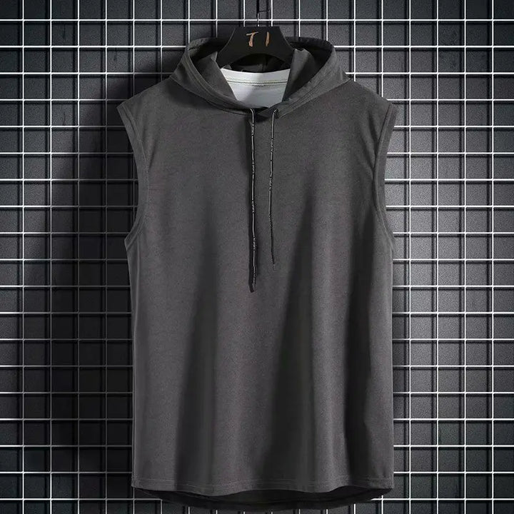 Camiseta Sin Mangas Capucha Hombre — Gym &amp; Fitness
