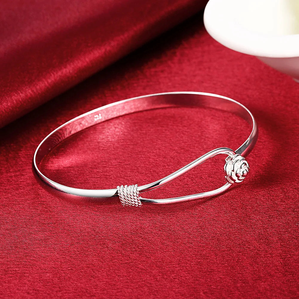 Conjunto Retro Plata 925 — Collar, Pendientes y Brazalete