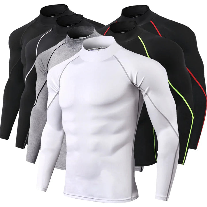 Camiseta Compresión Manga Larga Hombre — Gym &amp; Running
