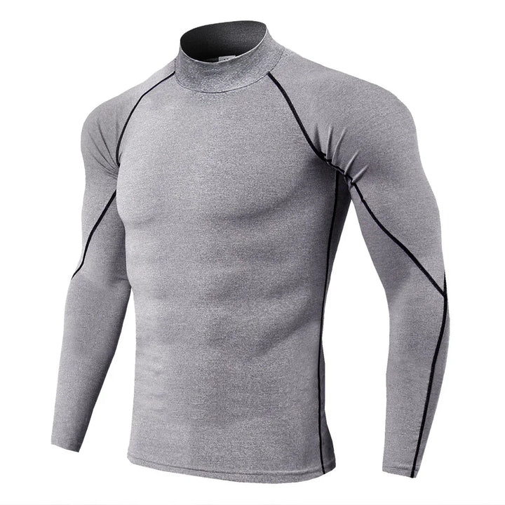 Camiseta Compresión Manga Larga Hombre — Gym &amp; Running