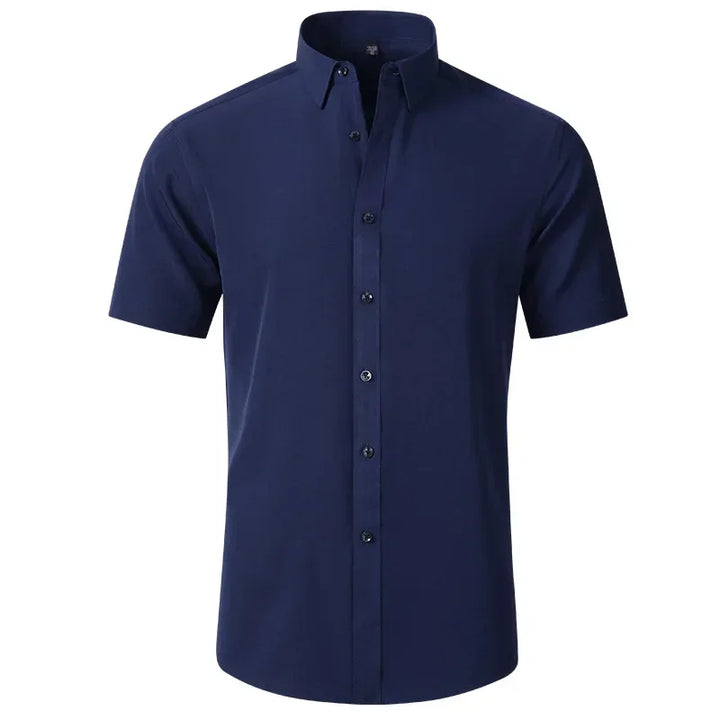 Camisa Elástica Hombre — Sin Planchado Multicolor