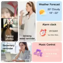 Reloj Inteligente LAXASFIT 2025 — Pantalla Táctil Bluetooth Hombre &amp; Mujer