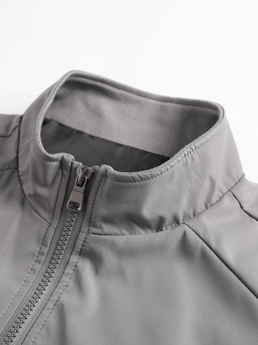 Chaqueta Cuello Alto Hombre — Ligera Primavera &amp; Otoño