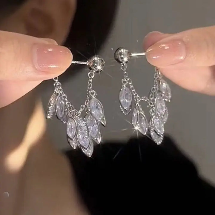 Pendientes Geométricos Circonia Cúbica