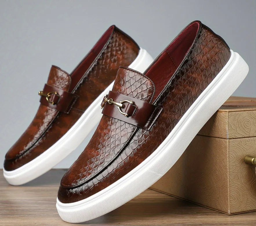 Mocasíes de Piel para Hombre — Casual Premium