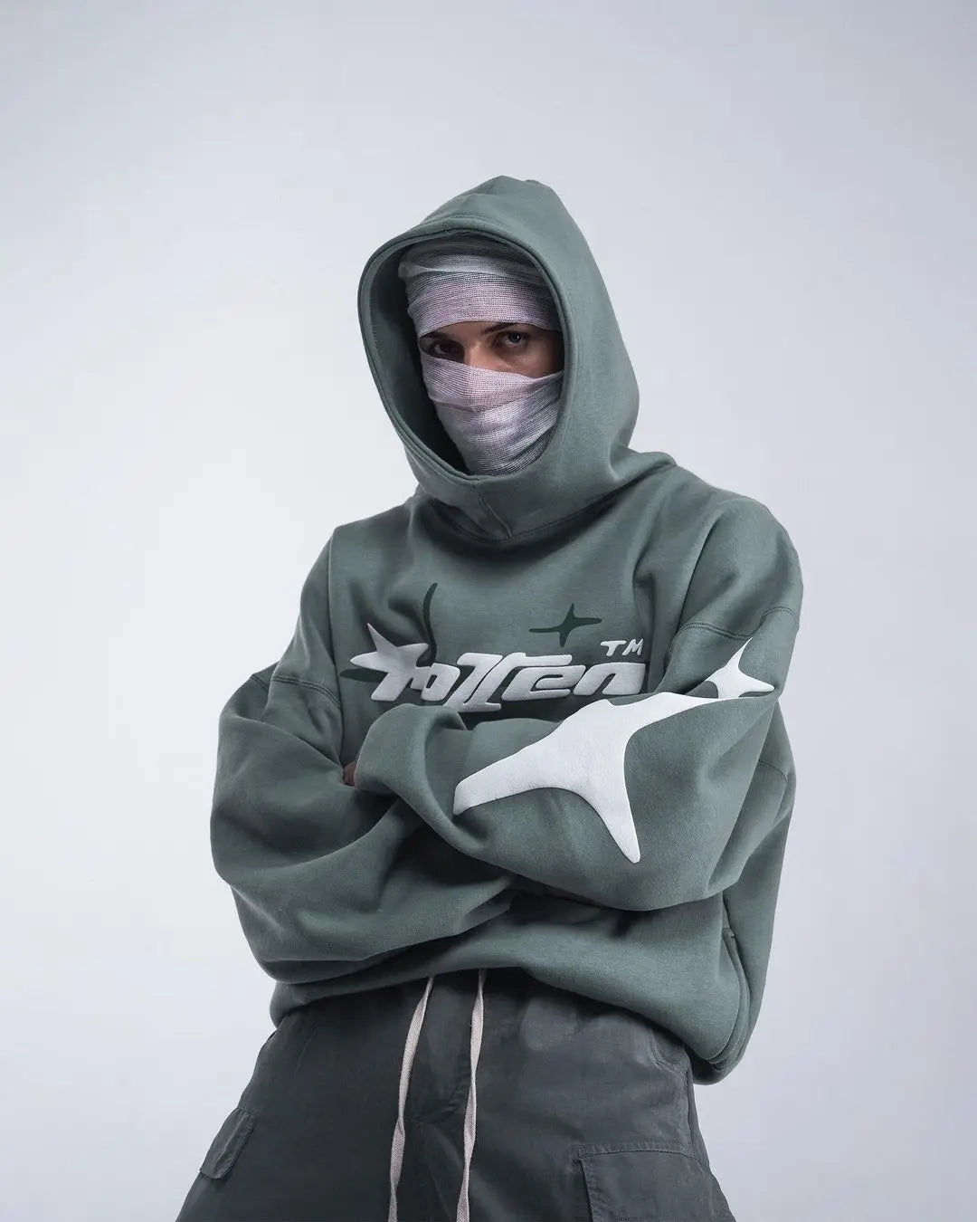 Sudadera Retro Gótica Y2K | Hoodie Holgado Harajuku | Darez Wear