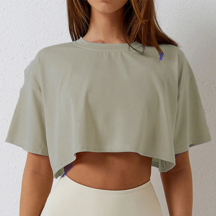 Top Crop Deportivo Algodón — Darez Wear