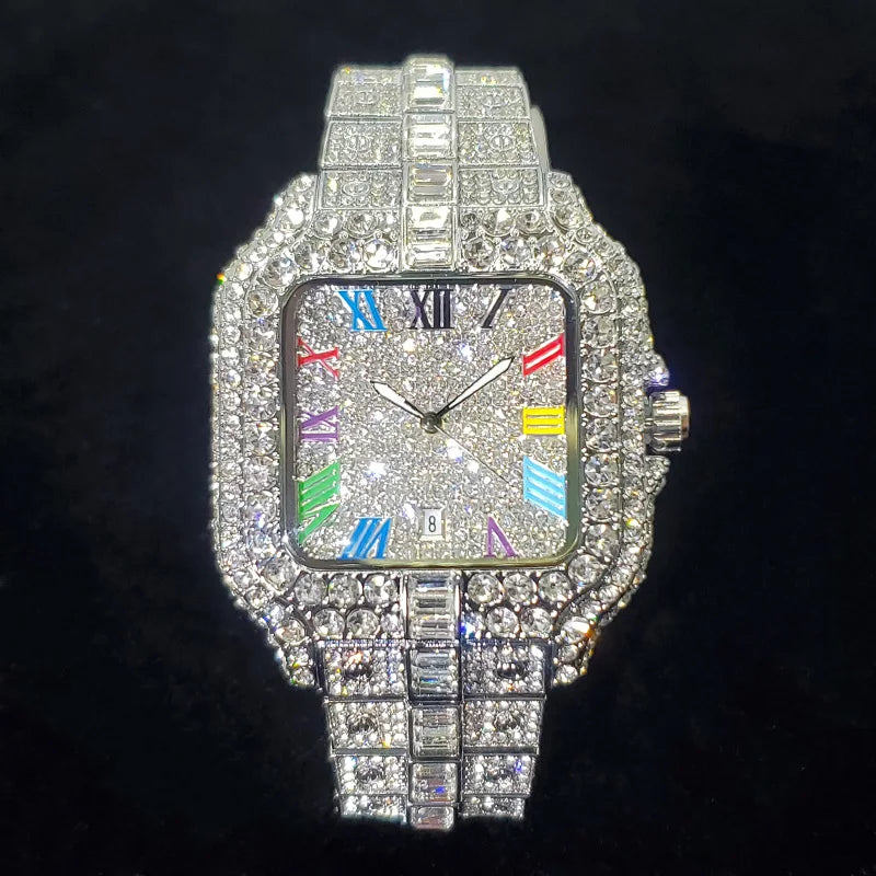 Reloj UNIGUET — Lujo con Diamantes para Hombre