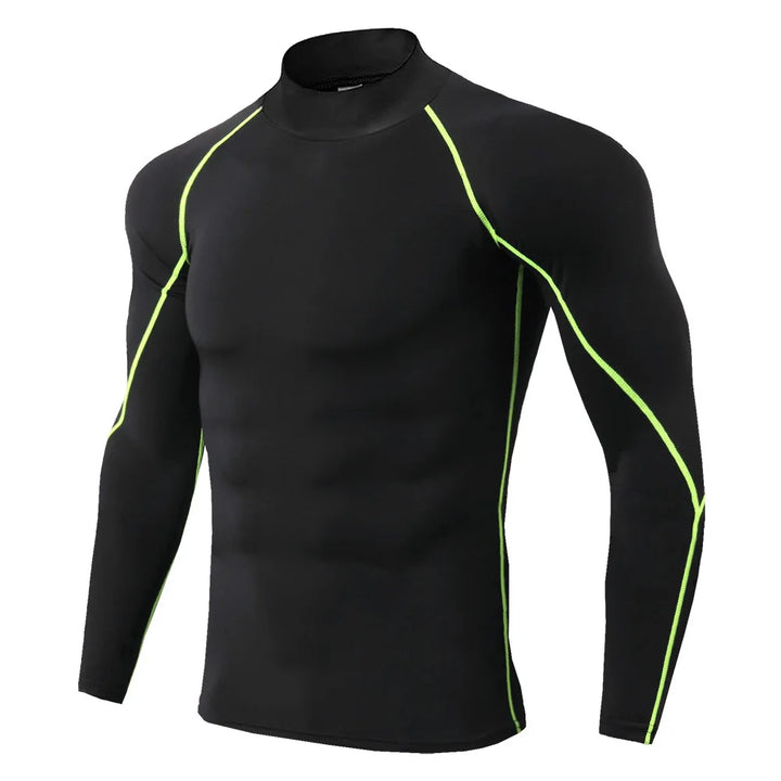 Camiseta Compresión Manga Larga Hombre — Gym &amp; Running
